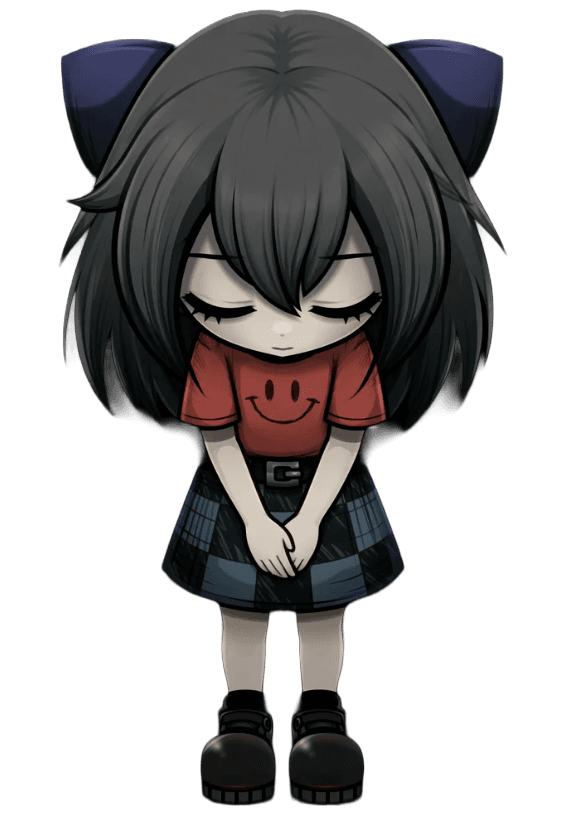 おじぎするAIYA