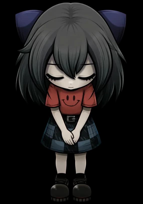 おじぎするAIYA