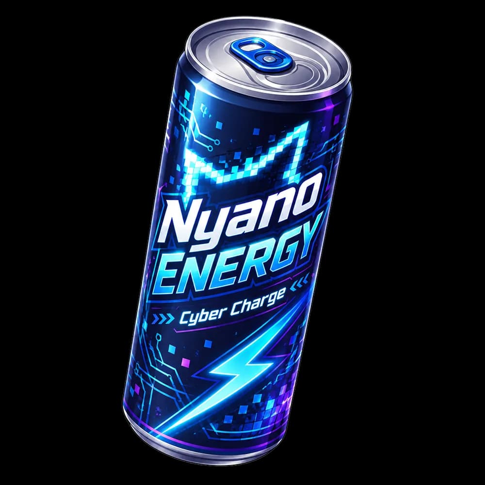Nyano ENERGYのエナジードリンク参考画像